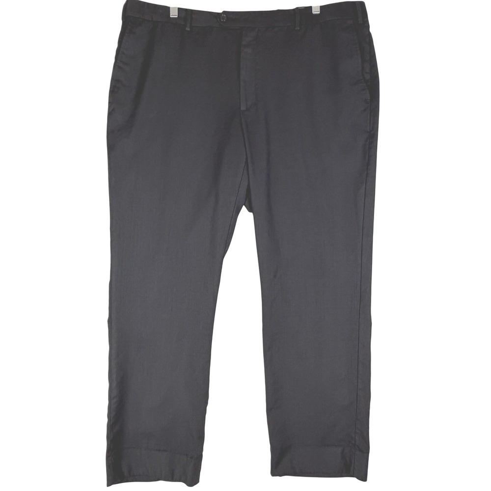 Loro Piana Fabric Santorelli US 42 (IT 44) Super 110s Wool Pants Black Italy